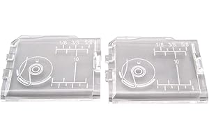 CKPSMS Brand - 2PCS Bobbin/Hook Cover Plates Compatible with/Replacement for Pfaff Brand Hobby 1122/1132/1142 Elna Brand 2600, 2800,5200 Janome(Newhome) Brand 18W LE,2040,3022,3023ML,4018,4018ME,4123