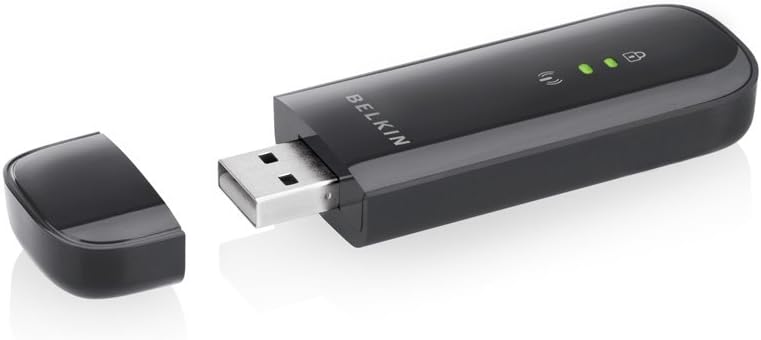 Belkin N600 Wireless USB Adapter for WiFi Network Connection Laptop Desktop