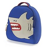 Dabbawalla bags Shark Backpack, Blue/Silver