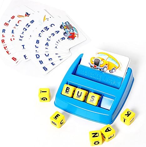 Matching Letter Game Baby Toy, Anwish Baby Toy Store Teaches Word Recognition, Spelling &amp; Increases Memory (Suitable 3 Years &amp; Up)