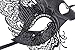 Coxeer Venetian Masquerade Mask, Butterfly Laser Cut Metal Mardi Gras Mask Party Mask for Women