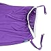 Teamoy (2 Pack) Reusable Pail Liner for Cloth Diaper/Dirty Diapers Wet Bag, Jungle+Purple