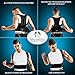 Comfortable Back Brace Posture Corrector for Men and Women Adjustable Support Brace Provides Lumbar Support L