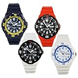 Casio Men's Diving Sport Analog Water Resistant Wrist Watch w/ Date - MRW-200HC