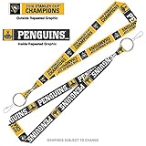 2016 NHL Stanley Cup Finals Champions Pittsburgh Penguins Hockey 2 Tone Lanyard