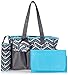 Cudlie Multi Piece Tote, Mickey-Chevron