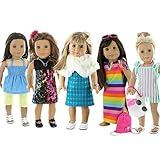 Doll Club of America 28 Piece Holiday Lot Fits 18-Inch American Girl Doll Clothes