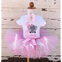 elephant first birthday outfit