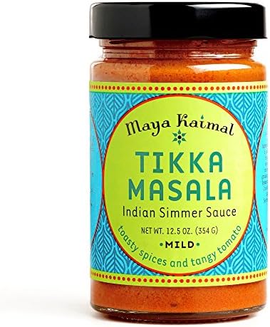 Maya Kaimal Tikka Masala Indian Simmer Sauce 12.5 oz each (1 Item Per Order)
