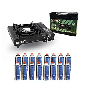 Imex Gaskooktoestel met koffer, inclusief 16 gasbussen