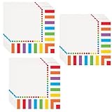 Rainbow Birthday Lunch Napkins - 48 Pieces
