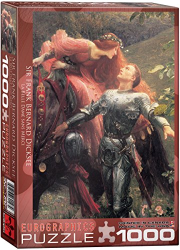 EuroGraphics La Belle Dame sans Merci (Detail) by Sir Frank Dicksee 1000 Piece Puzzle