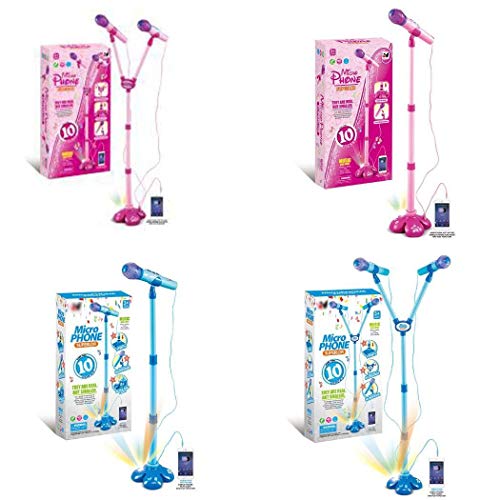 melysUS Kids Education Musical Toy Stand Type Music Microphone with Colorful Light Gift Pianos & Keyboards