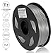 Dikale PLA 3D Printer Filament - 1KG(335m/1099ft) 1.75mm, Dimensional Accuracy +/- 0.02 mm, 1KG Spool 1.75 mm, Light Gray(Suitable for Ender 3 3D Printer etc) …