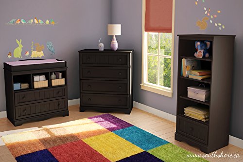 South Shore Savannah Collection 4 Drawer Dresser Espresso With