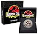 2018 NU Jurassic Park 25th Anniversary 1oz Silver Coin Antiqued $2 Perfect Uncirculated