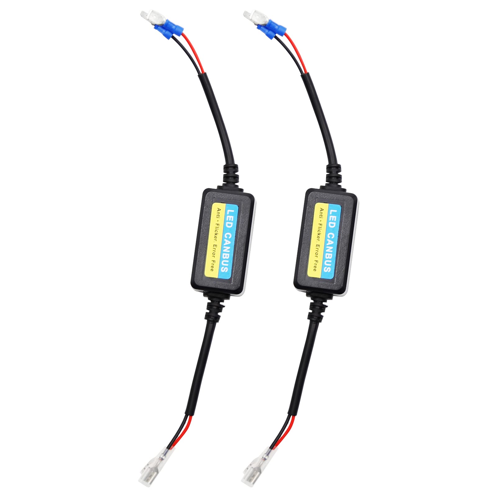 Photo 1 of Vkinman H1/H3/H7 LED Anti Flicker Error Code Capacitor LED Resistor Canbus Decoder Warning Canceller Capacitor, 2Pcs