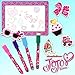 Jojo Siwa Magnetic Dry Erase White Board, Magnets and Markers for Kids Coloring Activity Toy