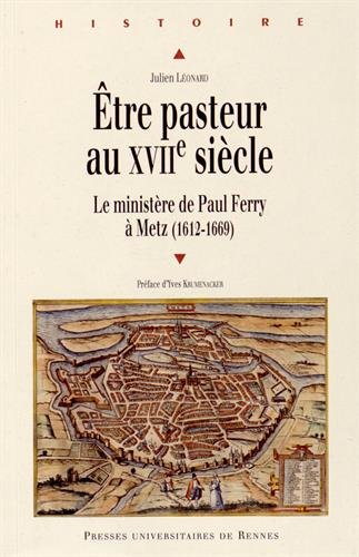 Être pasteur au XVIIe siècle