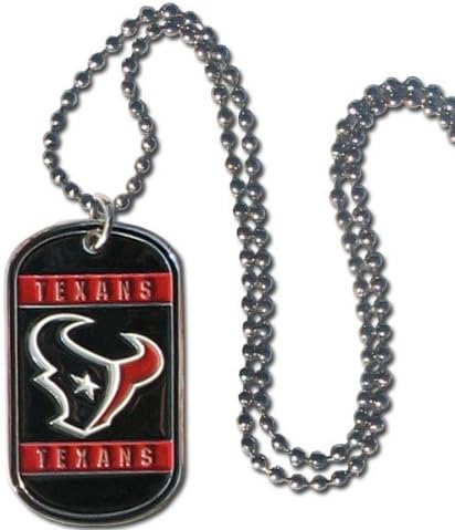 NFL Houston Texans Dog Tag Necklace