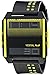 Vestal Men’s DIG031 “Digichord” Digital Display Watch with Yellow and Black Band