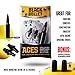 Black Bullet Noise Cancelling High-Fidelity Ear Plugs | Earplugs for Concerts and Musicians | Ear Protection for Shooters and Shooting Guns | Discrete, Low Profile | ACES