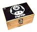 Cali Factory High Life Design - Grinder, Jar in Medium Size Sacred Geometry Stash Box with Latch Combo Gift Package Item# MED062118-2