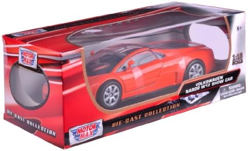 Richmond Toys 1:18 Volkswagen Nardo W12 Show Car Die-Cast Collectors Model (Metalic Orange)
