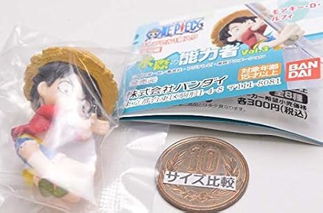 Amazon From Tv Animation One Piece ワンピース 水際の能力者 Vol 3 1 モンキー D ルフィ 単品 カプセル玩具 おもちゃ