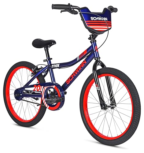 Schwinn Koen 20-Inch Bike for Kids Ages 7-10, Built for Safety and