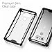 Poetic Affinity Slim Fit for LG G6 Clear Case with Anti-Slip Side Grip and Reinforced Corner Protection Bumper for for LG G6 Black/Clear