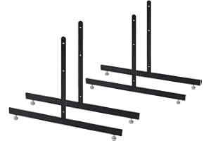 7RiversART Black Wire Display Legs - 2 Pairs (for Use with Any Existing 2'W Grid Panels)