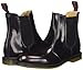 Dr. Martens Women's Flora Chelsea Boot, Cherry Red Arcadia, 4 UK/6 M US