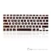 TopCase Solid Wood Texture Ultra Thin Soft Keyboard Cover Skin for Macbook 13