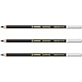 STABILO Chalk-Pastel Pencil CarbOthello - Pack of 3 - Neutral Black (750)
