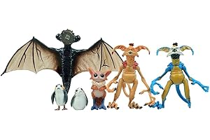 Hasbro Star Wars Black Series Galactic Creatures Galaxy's Edge Exclusive Set - Mynock, Porgs, Bogling, Kowakian Monkey Lizards