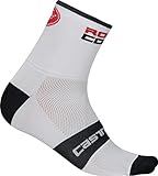 Castelli 2017 Rosso Corsa 13 Cycling Sock - R17034