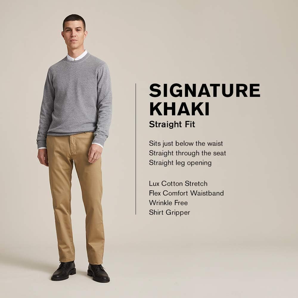 dockers d2 straight fit flat front