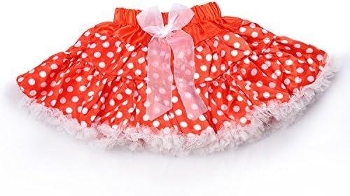 LCLHB Tulle Dance Tutu Skirt, 3-Layer Fluffy Ballerina For Baby Toddler Girls (5 Size Available For 4 Mon - 10yrs Girls)