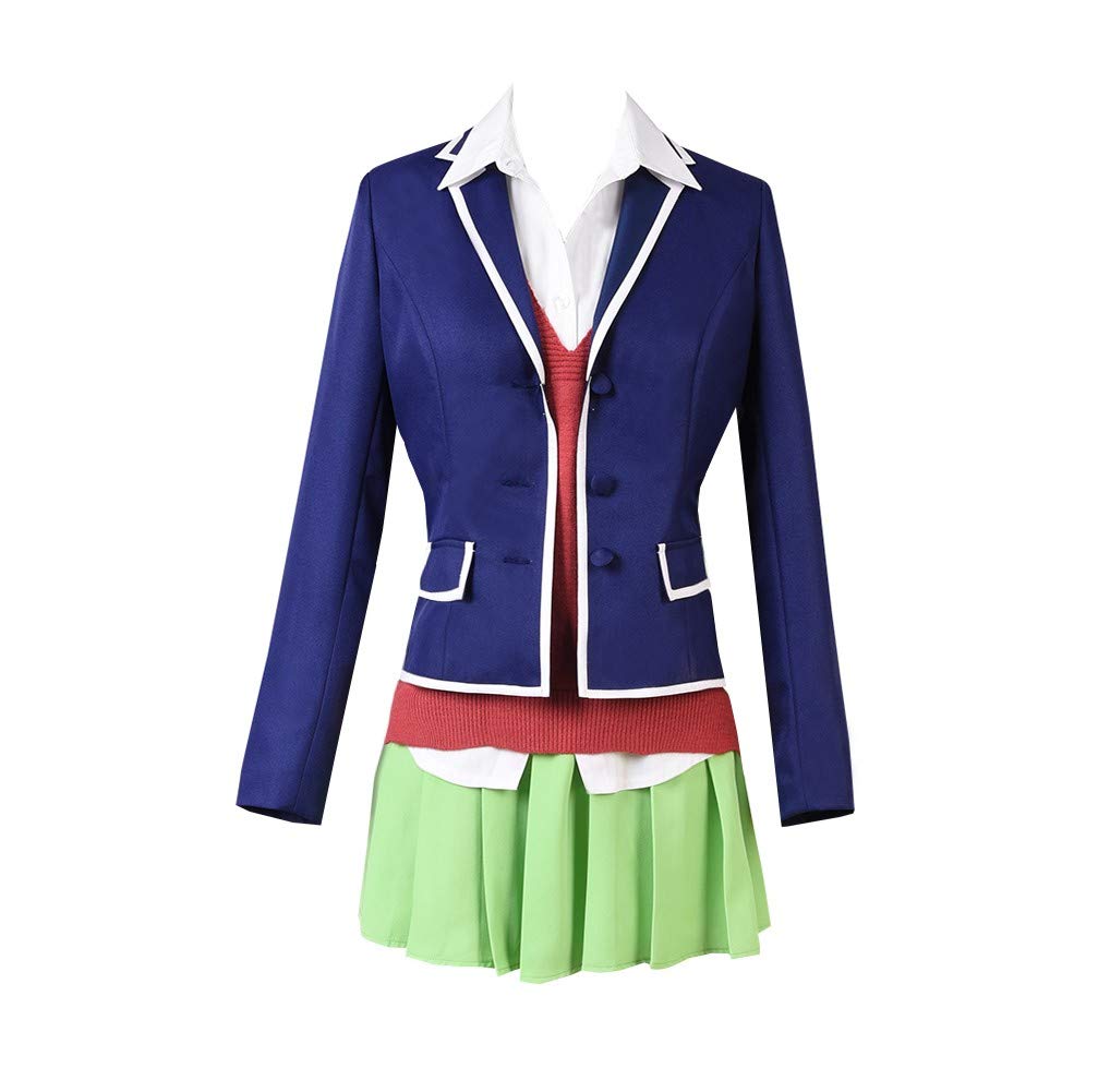 KCKSHOP The Quintessential Quintuplets Nakano Itsuki Dress Cosplay Costume School Uniform Halloween