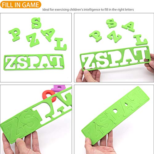 YANSION Magnetic Letters and Numbers for Kids Classroom Gift Set Refrigerator Magnet Educational Alphabet Toy Preschool Learning, Spelling Counting Games, Math Skills for Toddler(41pcs)