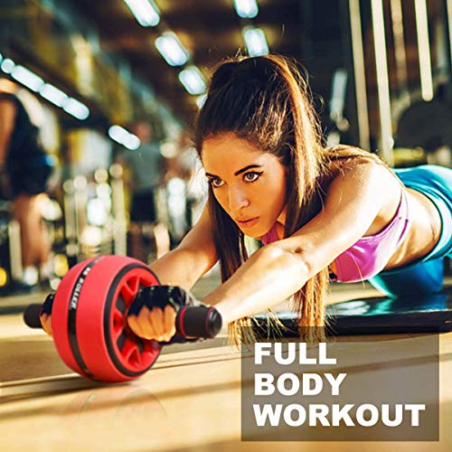 AB-Roller-Bauchtrainer-mit-Springseil-2-In-1-Fitness-Geraete-Bauchroller-Geraete-fuer-Heimtraining-Muskelkraft-Fitness-Trainingshelfer-Bauchmuskelroller-mit-Multifunktion