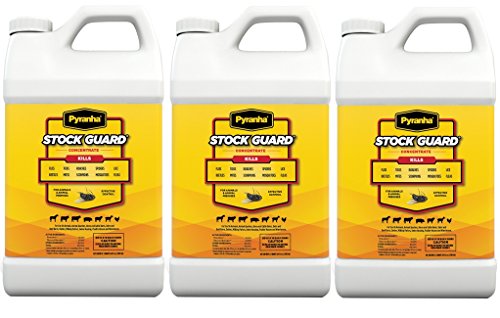 3X BEST BUY Pyranha 1-10Px Spray CONCENTRATE 1/2 Gallon Kills Mosquitoes Ticks Fleas