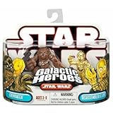 Star Wars Galactic Heroes Chewbacca & Disassembled C-3PO Figures