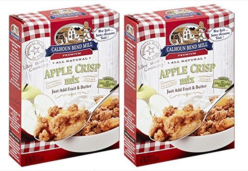 Calhoun Bend Mill Apple Crisp Mix 8 ounce, (Pack of 2)