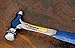 Estwing Ball Peen Hammer - 16 oz Metalworking Tool with Forged Steel Construction & Shock Reduction Grip - E3-16BP