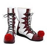 Clown Cosplay Shoes Halloween Pennywise Clown Joker Cosplay Costume Boots