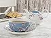 Katie Alice Ditsy Floral Ceramic Tea for One Teapot and Cup - Teapot Capacity: 450 ml (15 fl oz), Cup Capacity: 280 ml (9 fl oz)
