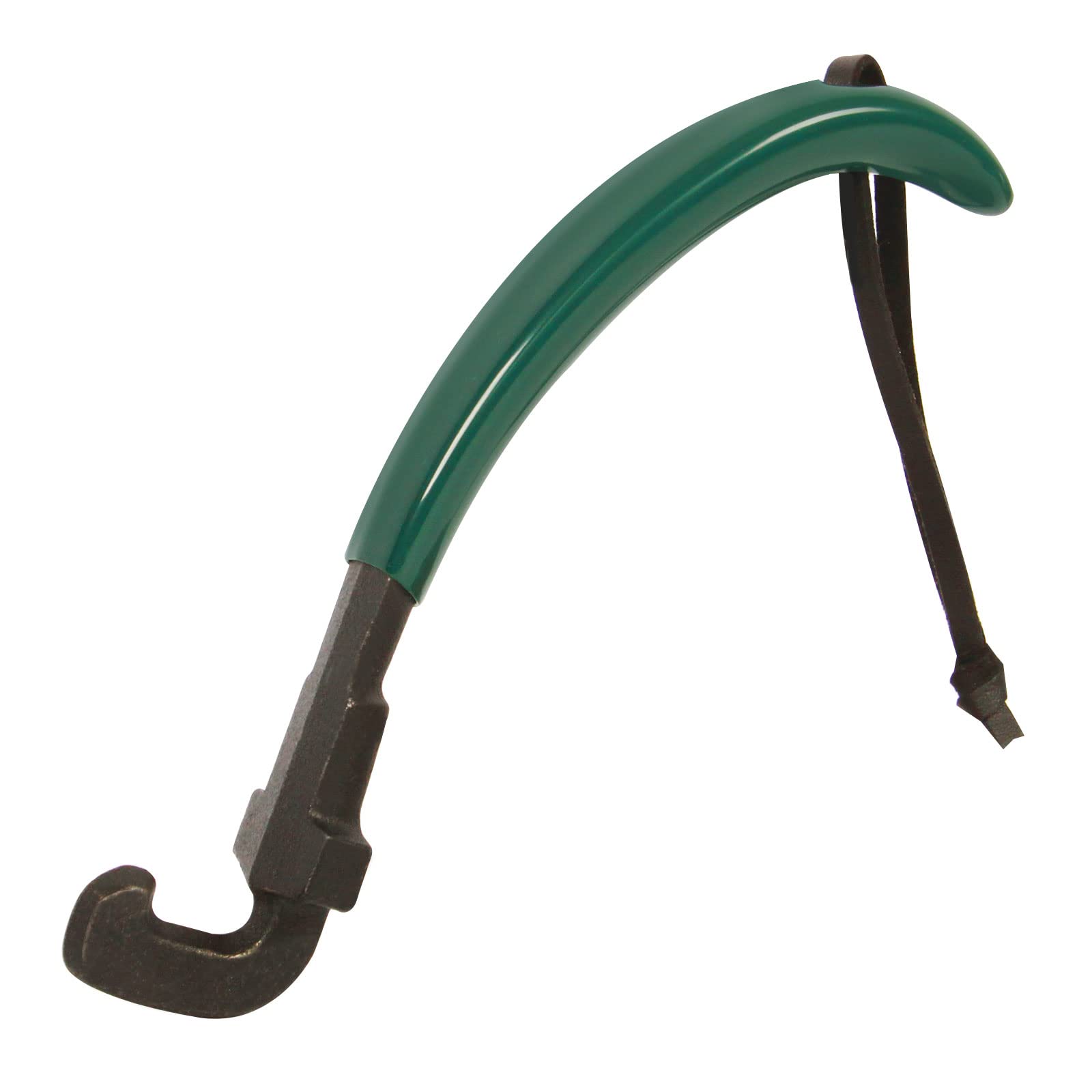 Photo 1 of KAMaster Cast Iron Grill Grate Lifter Kamado Grill Accessories Fit Big Green Egg,Primo Vision Louisiana Grills,Grate Lifters with Green Protective Cover for Moving Hot Grate(Green Grate Tool)