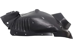 EVAN FISCHER Evan-Fischer Fender Liner Compatible with 2012-2015 Mercedes Benz C250/350 Splash Shield Plastic Front Section Front Driver Side